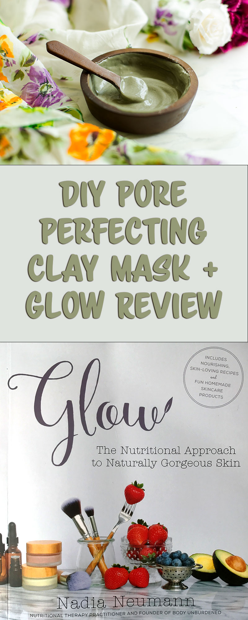 Pore-Perfecting Clay Mask with Bentonite and French Green Clay (DIY Paleo AIP skincare)// TheCuriousCoconut.com